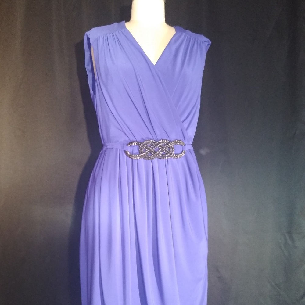 Flattering Royal blue dress